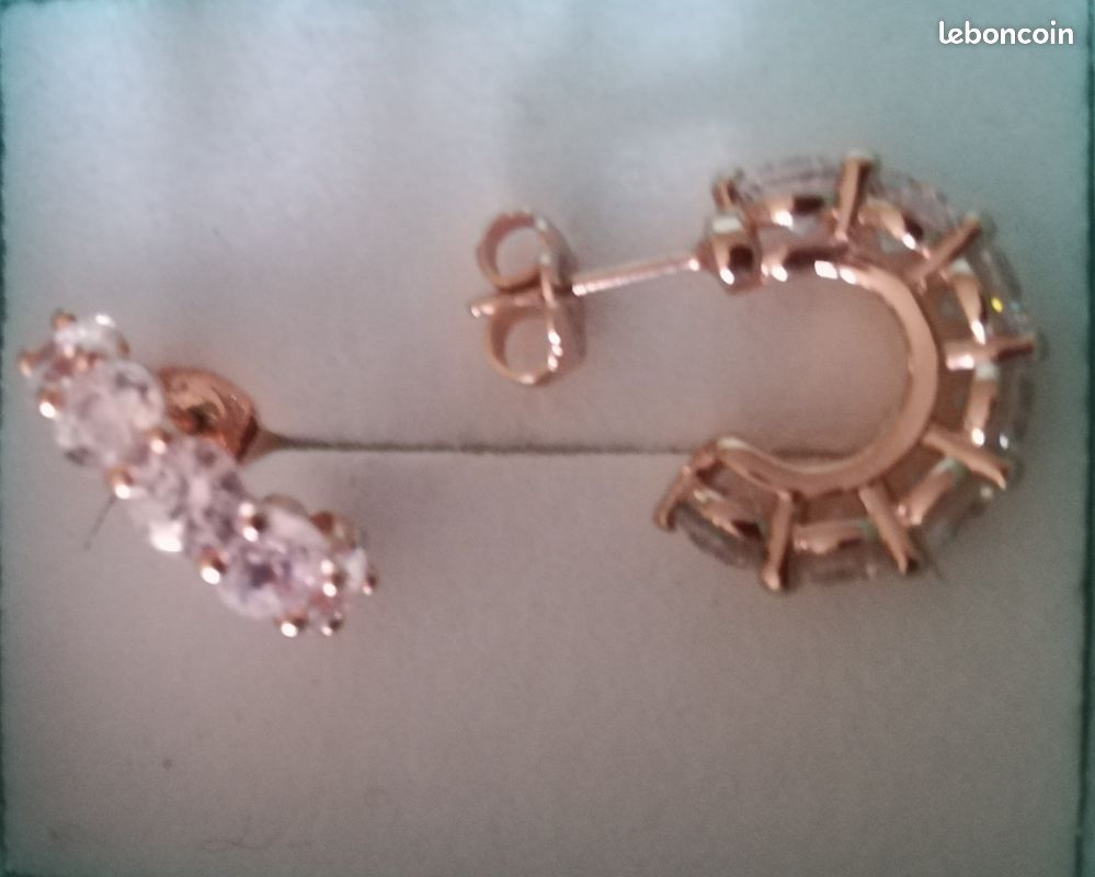 Boucles d'oreilles créoles (image 1)