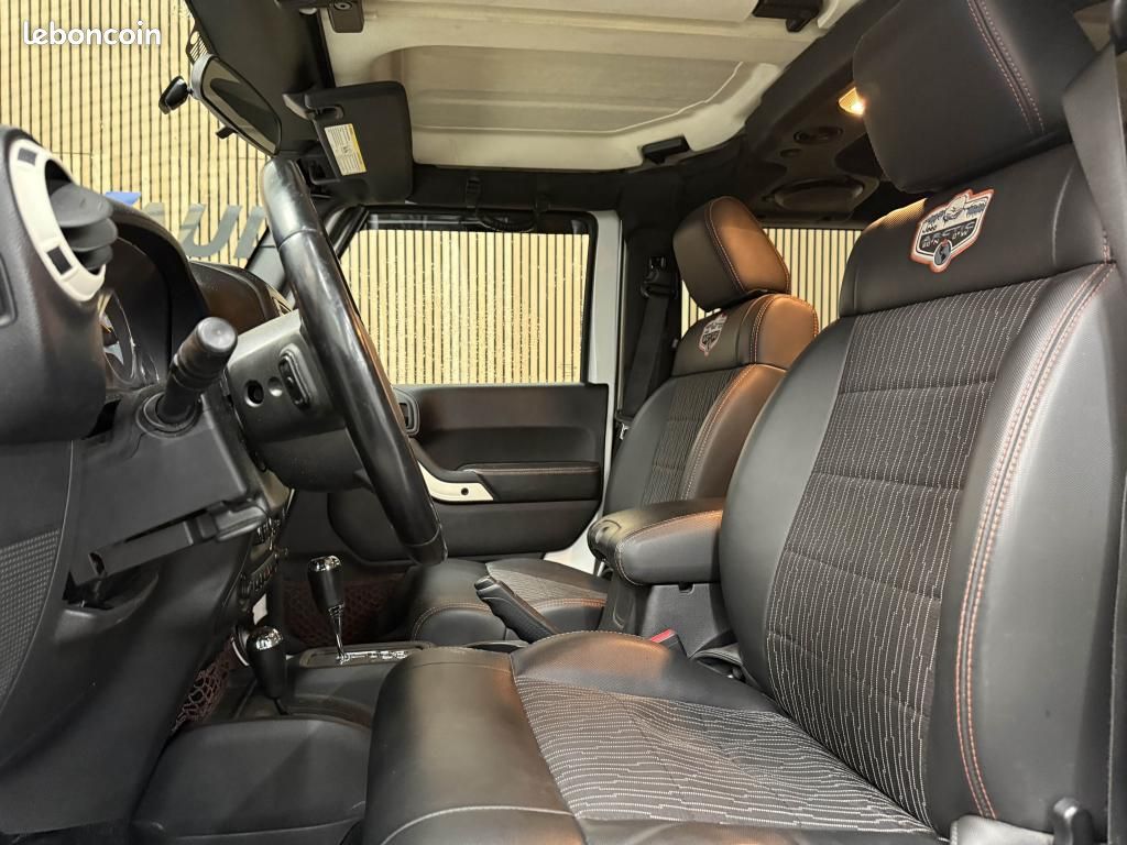 JEEP WRANGLER 2.8 CRD 200 CH BVA Arctic - DECOUVRABLE HARDTOP - IMMAT FRANCE (image 10)