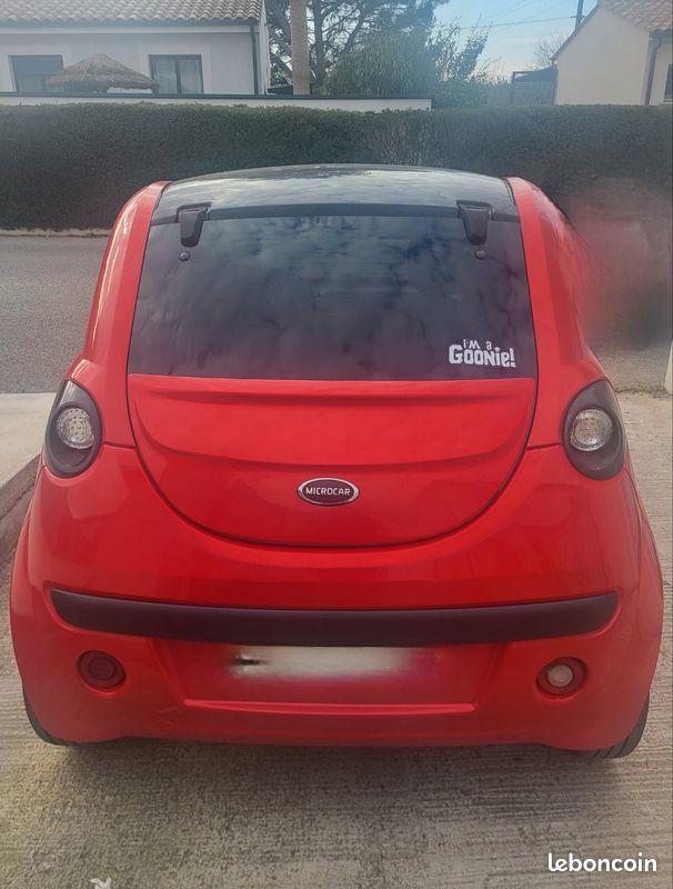 Habillage (montants) Pour Microcar Due 2019-2023 - Rouge - Pièce D'occasion En Bon état