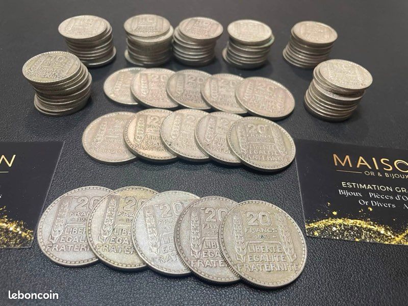 Lot spécial investissement – pièces de 10 & 20 Francs Turin Argent (image 1)