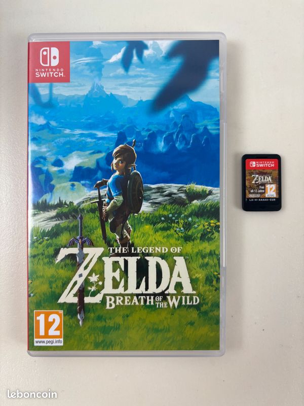 Zelda Breath of the Wild - Jeu Nintendo Switch #A16638 (image 1)