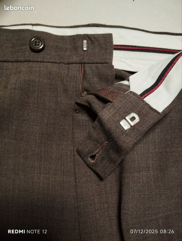 Pantalon costume marron (image 5)