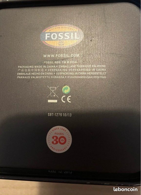 Fossil - Montre FS4552 Homme - 45mm chronographe à Quartz - Bracelet Acier Inoxydable (image 18)
