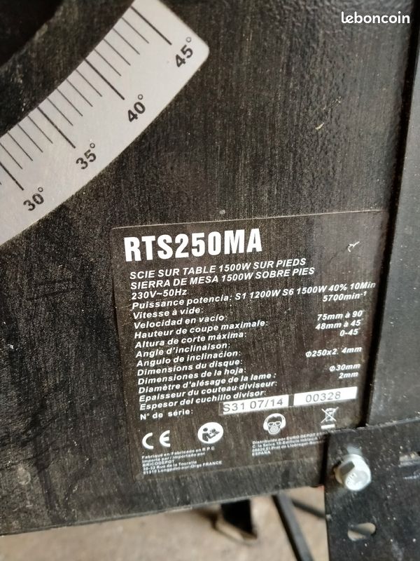 Table a scie (image 2)