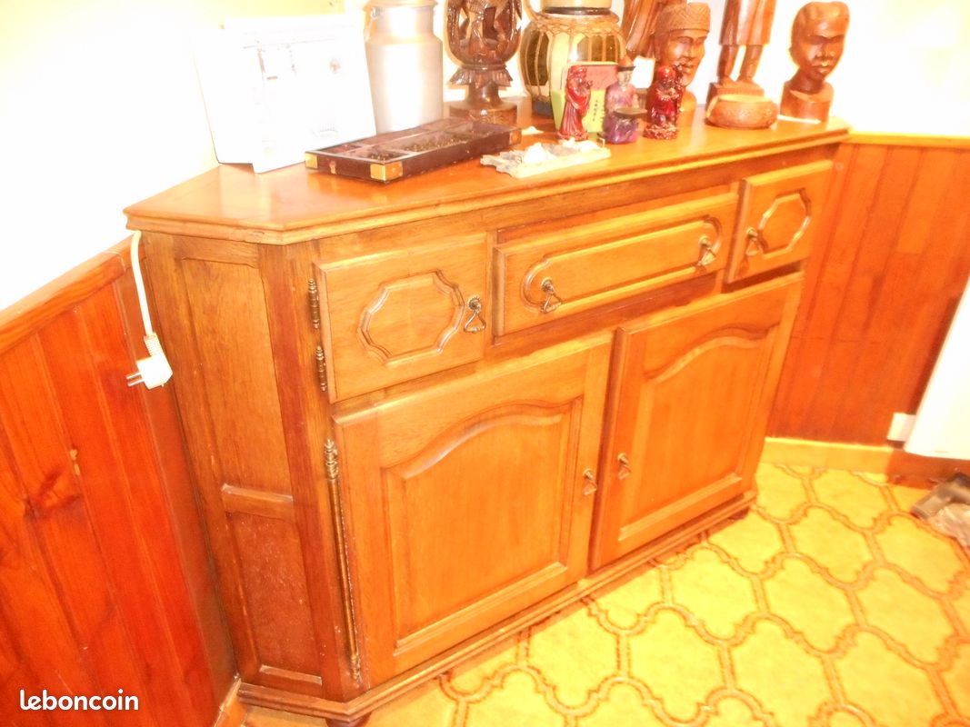 Meuble de télévision et bar en bois massif (image 3)