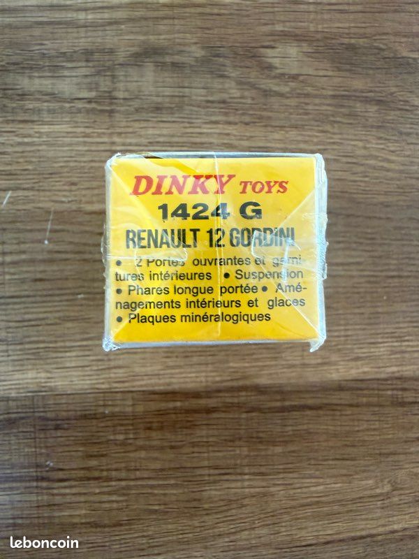Dinky toys boîte vide reproduction réf 1424g - Collection