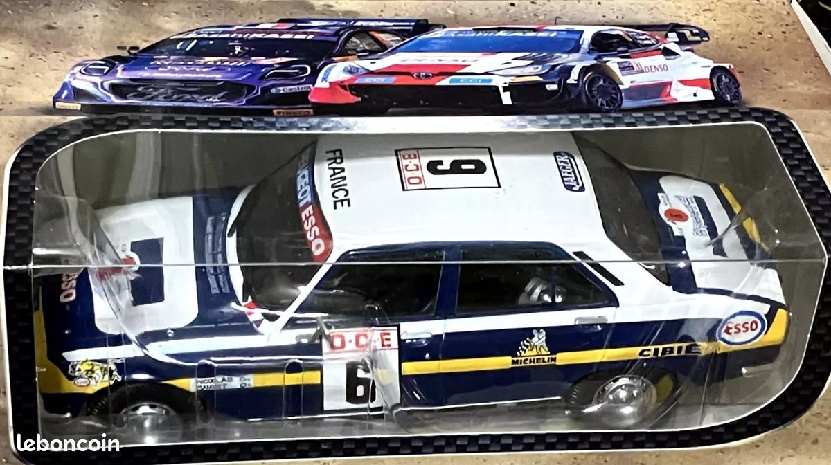 PEUGEOT 504 TI - Rallye du Maroc 1976 - équipage J.P. NICOLAS - GANET - échelle 1/18 - Neuve en boite non déballée - ref n° 30 (image 1)