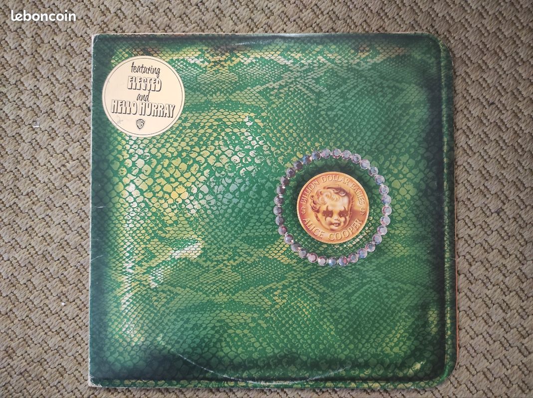 [Complet] Alice COOPER - Billion Dollar Baby - Disque vinyle LP 33 tours (image 1)