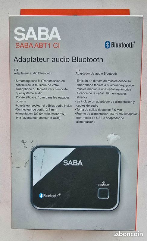 Adaptateur audio Bluetooth Saba (image 1)