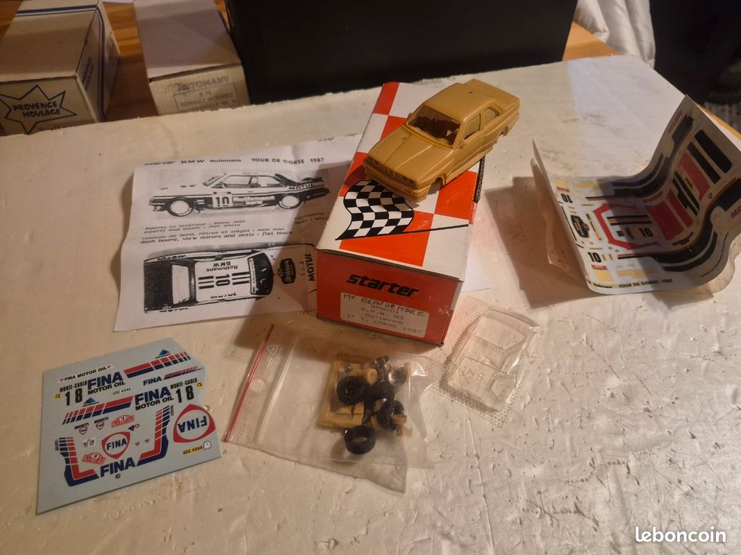 Slotwings W038-01 BMW M3 E30 Tour de Corse 1987 - Slot Car-Union