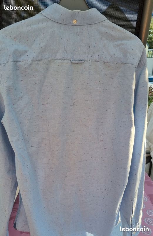 Chemise garçon/hommes manches longues (image 2)