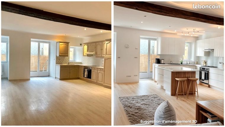 Appartement 2 pièces 55 m²