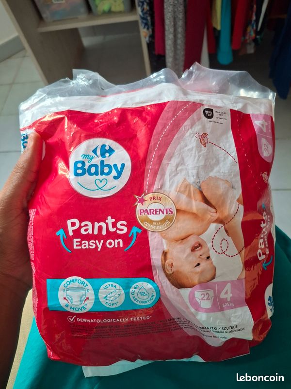 Don de paquet de couches marque My Baby Carrefour (image 1)