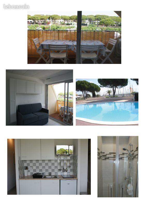 Appartement 1 pièce 21 m² · à Le Grau-du-Roi · 21 m² · 147 500 €