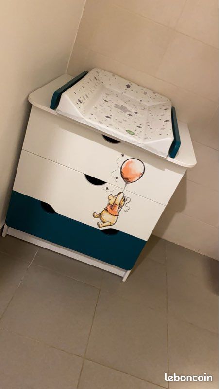 Commode table à langer Winnie l’ourson (image 1)