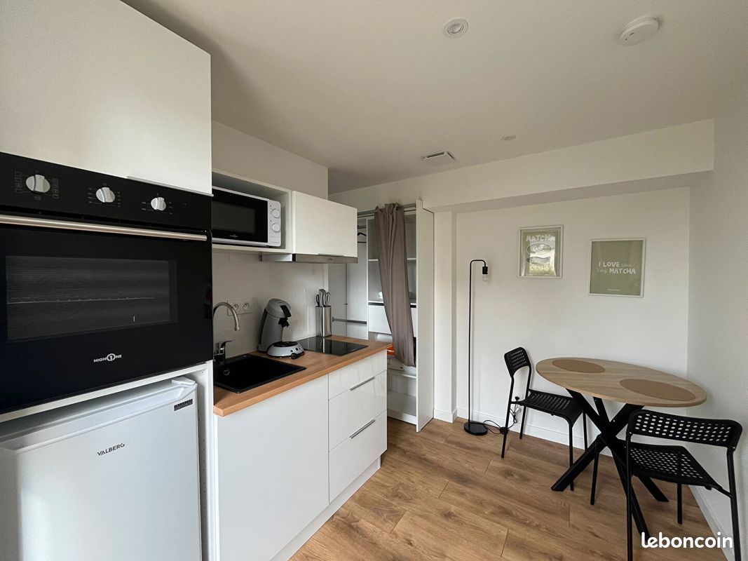 Appartement 1 pièce 17 m² · au Relecq-Kerhuon · 17 m² · 550 €/mois