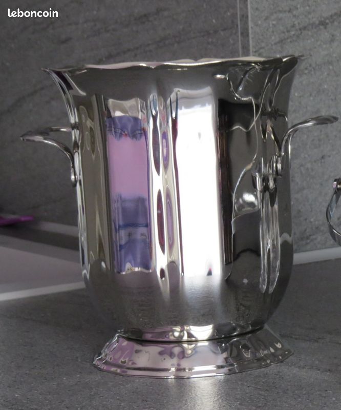 Seau à champagne inox Guy Degrenne (image 1)