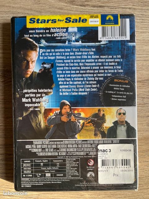 DVD "Shooter" sous blister (image 2)