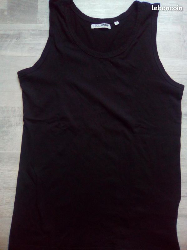 Débardeur noir Taille S (image 1)