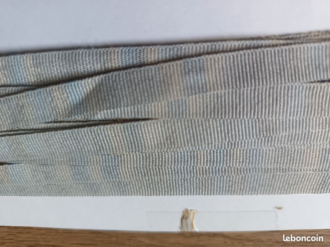 5 mètres Passepoil gris clair (image 9)