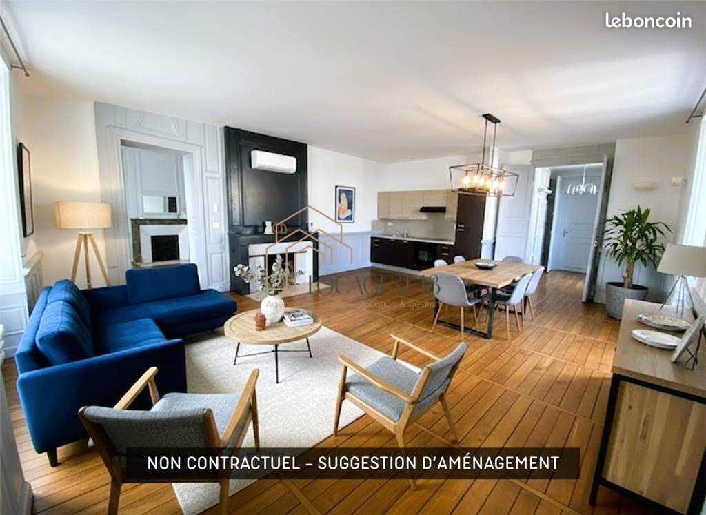 Appartement 4 pièces 116 m² · à Bourges · 116 m² · 1 330 €/mois