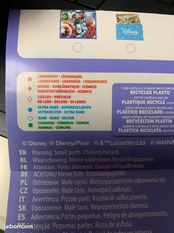 Mini Brands Disney Store Édition – Série 3 – Casque du malade Dorian (Commun) Neufs (image 4)