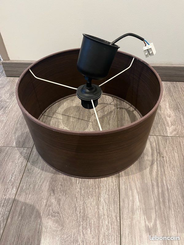 Suspension lampe marron (image 2)