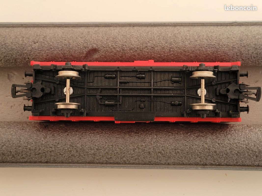 Pince à Cravate De Collection Pour Train Miniature - Modèle Rouge WW - Pour Modélisme Ferroviaire