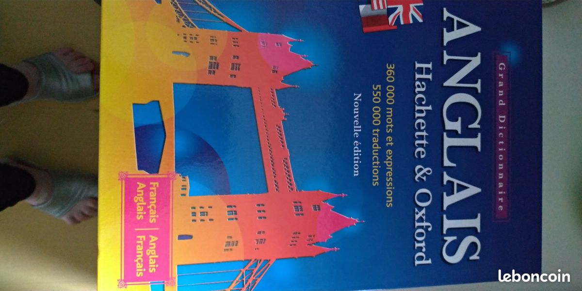 Grand dictionnaire anglais français oxford (image 1)