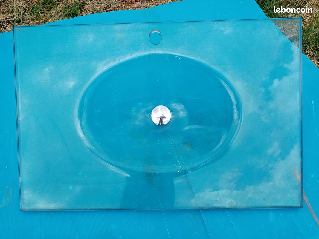 Vasque en verre (image 1)