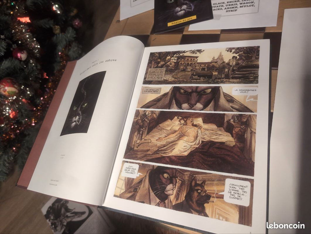 Lot 3 BD đ BLACKSAD : INTĂGRALE SERIGRAPHIE JEU... (image 15)
