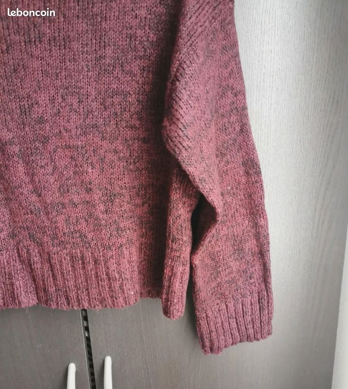 Pull bordeaux New Look (image 3)