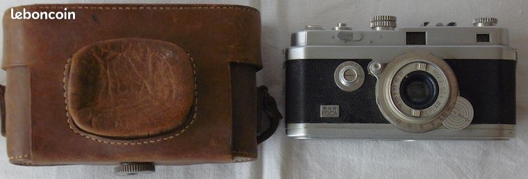 Appareil Photo Vintage Foca 2 étoiles OPLAR Objectif 1:3.5 - À Réparer, Rideau Déchiré