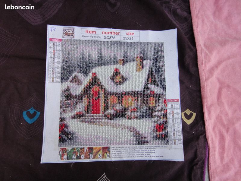 Diamond painting 25 X 25 (image 1)