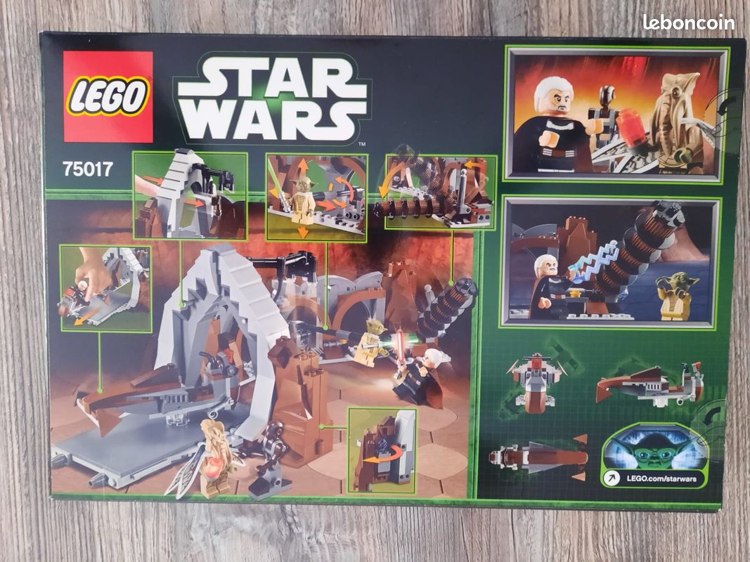 Lego 75017 Set Lego Conde Dooku Star Wars Lego 75017 Duel On Geonosis