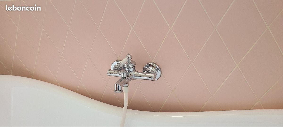 Carrelage losange bloom rose poudré made in Italie (image 1)