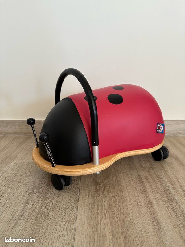Porteur Wheely Bug Coccinelle (Grand Modèle) Jeux Jouets