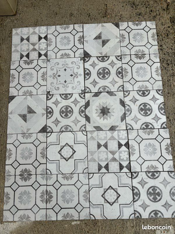 Carrelage imitation carreaux de ciment (image 1)