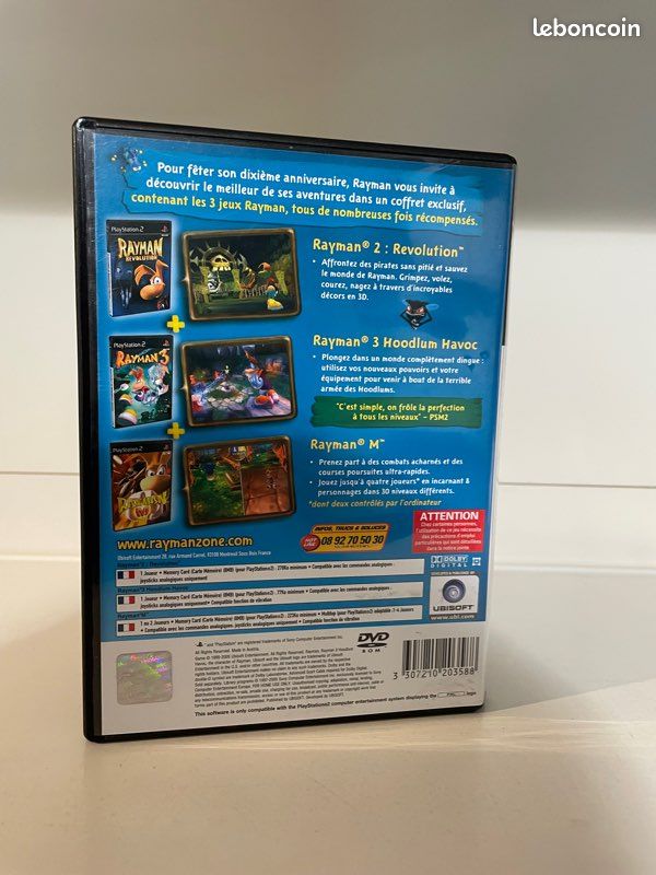 Rayman 10th anniversaire tbe PS2 (image 1)