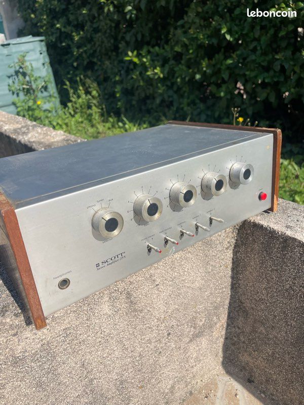 Amplificateur Vintage SCOTT 255 S - Intégré Excellent État Fonctionnel Et Esthétique