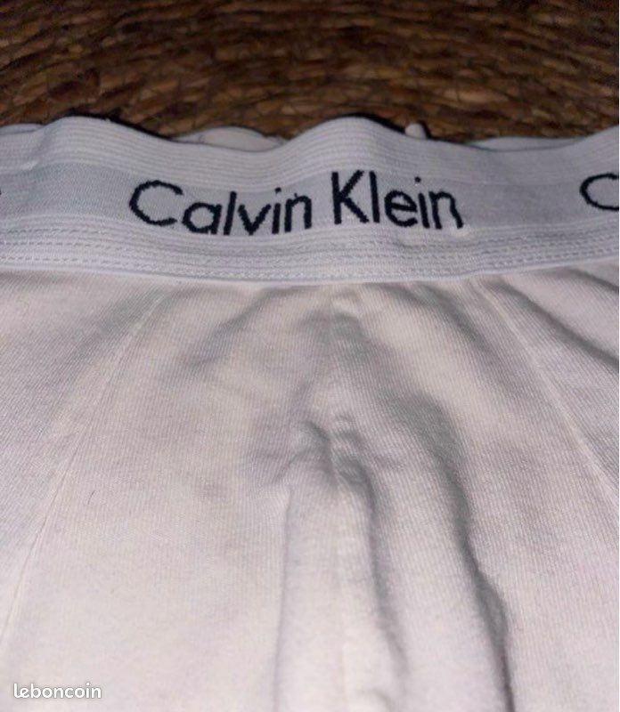 Boxer Calvin Klein blanc – Taille S (image 2)