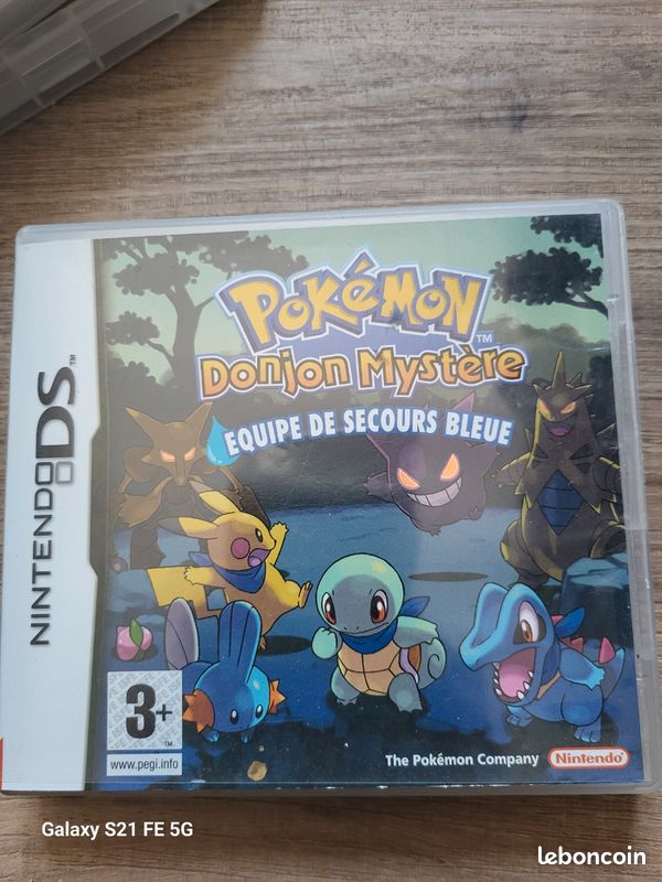 Jeu ds pokemon donjon mystere équipe de secours bleue (image 1)