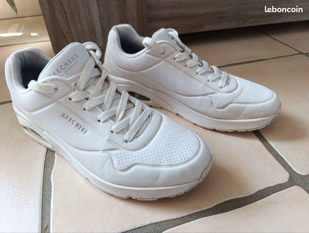 Basket skechers blanches (image 1)