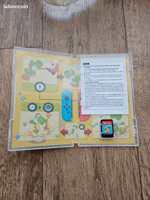 Jeux yoshi's crafted wordl switch (image 3)