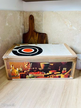 Discount SALE* Le Creuset Cast Iron Fondue Set with Stand, Burner