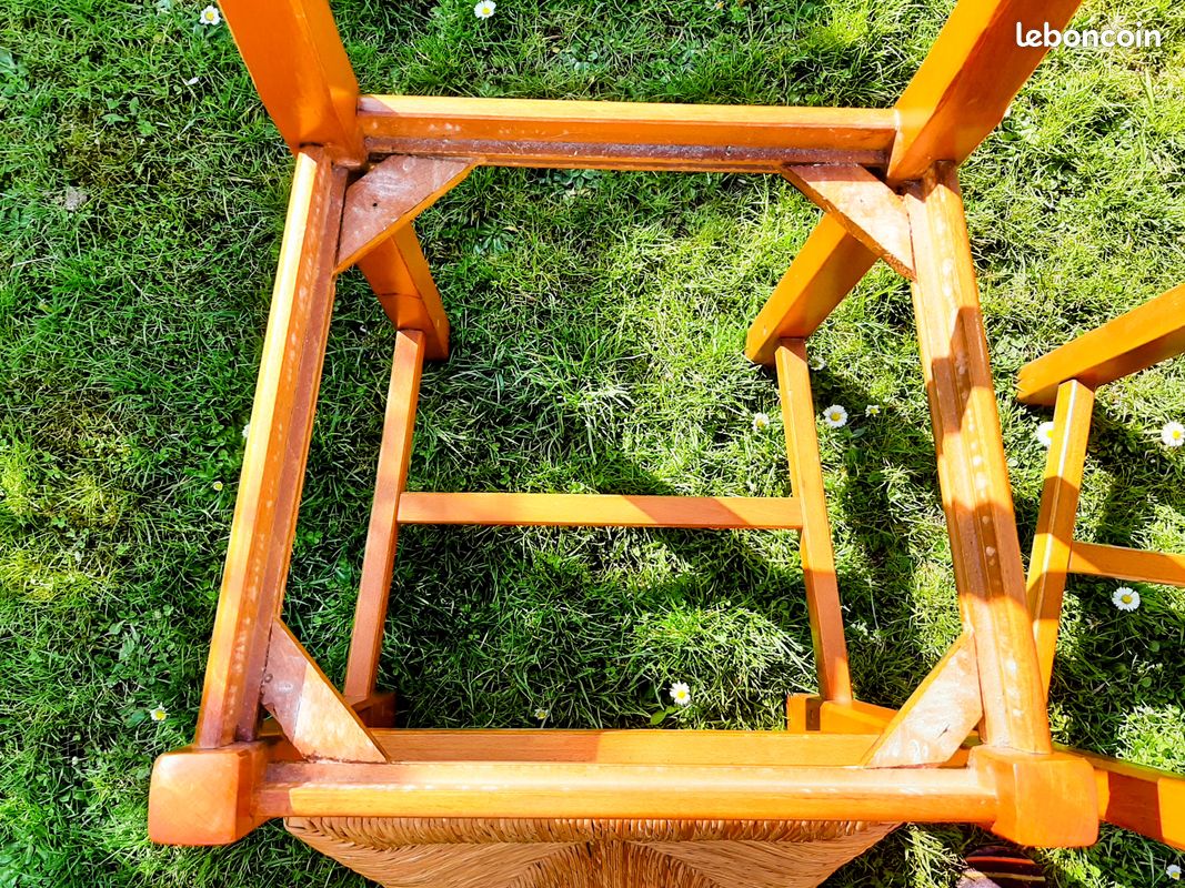 Chaise en paille de cuisine (image 5)