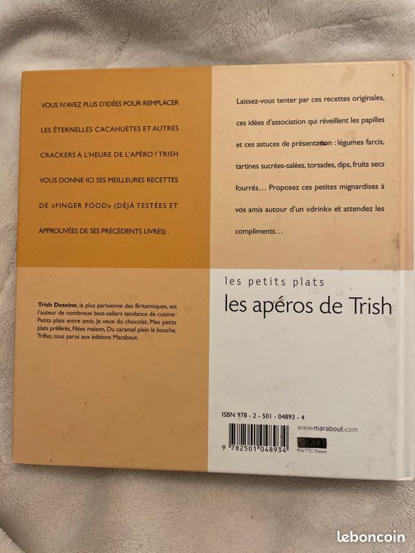 Livre de cuisine - Les apéros de Trish (image 2)
