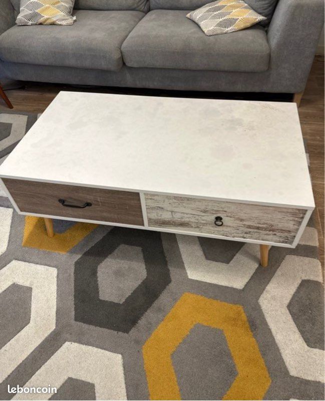 Table basse relevable (image 1)