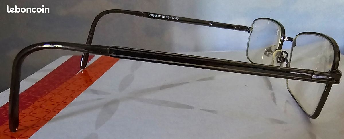 Lunettes métal marron métallisé (image 2)