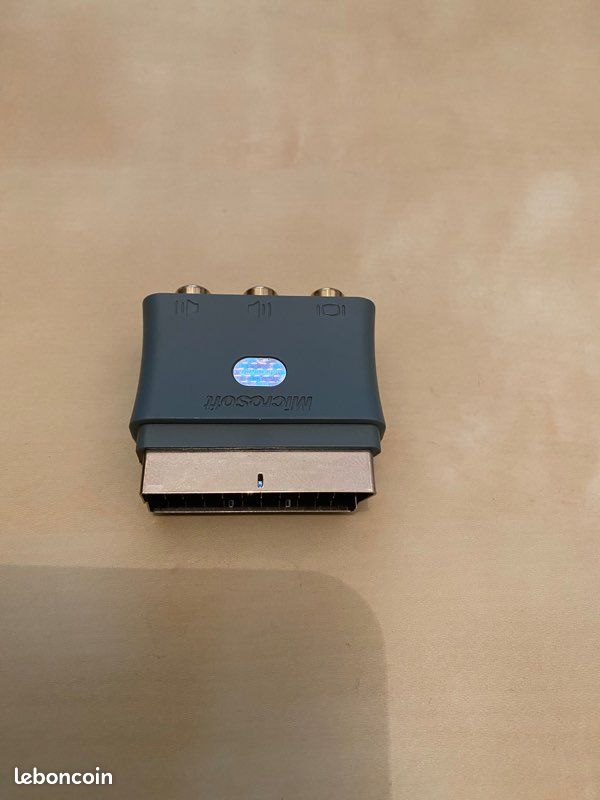 Adaptateur Xbox 360 PERITEL RCA fdp offerts (image 1)